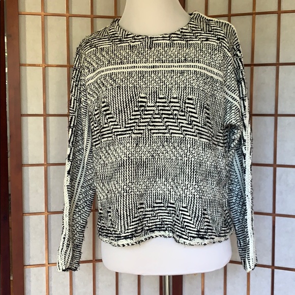 Maje Cropped Sweater - Picture 2 of 7